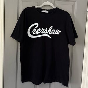 Nostalgia Black and White Crenshaw Tee